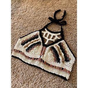 🖤🤎🤍 Cleobella Crochet Crop Top/Bralette